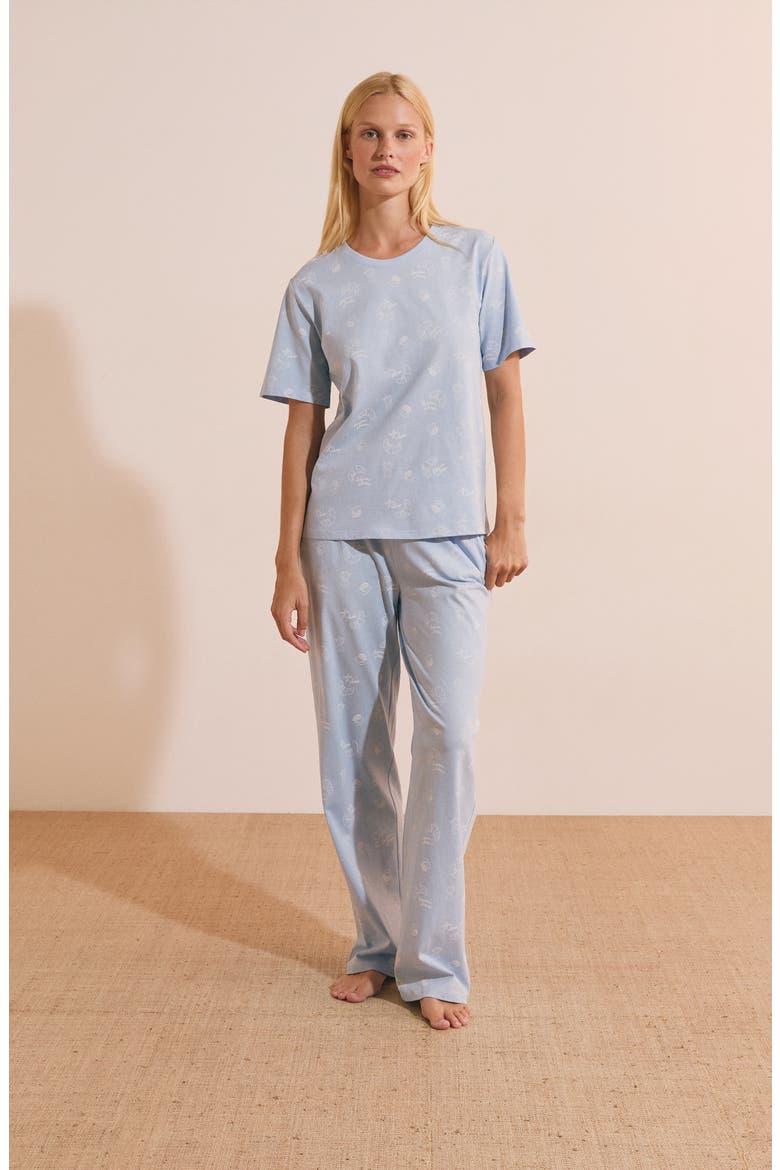 Biscuit 2-Piece Pajamas, Alternate, color, LIGHT BLUE