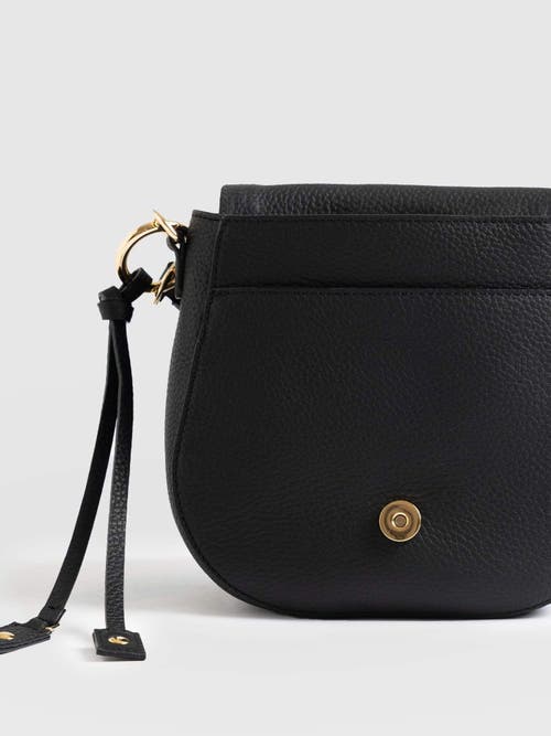 Saint And Sofia Saint + Sofia Saddle Bag In Black