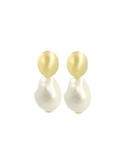 LOTT.gioielli CE RE Irregular Stone L - Pearl White #107-B