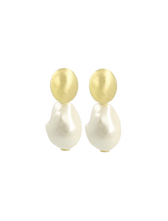 LOTT.gioielli CE RE Irregular Stone L - Pearl White #107-B