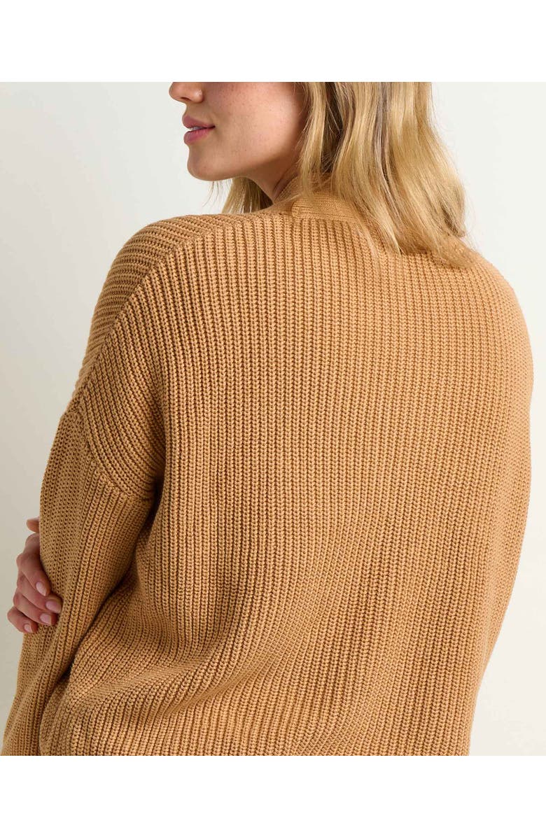 Toad & Co Bianca Shaker Cardigan, Alternate, color, Camel