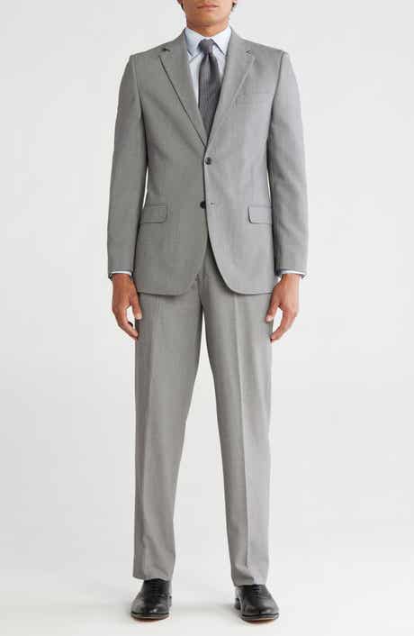 Nautica Light Grey Mélange Suit