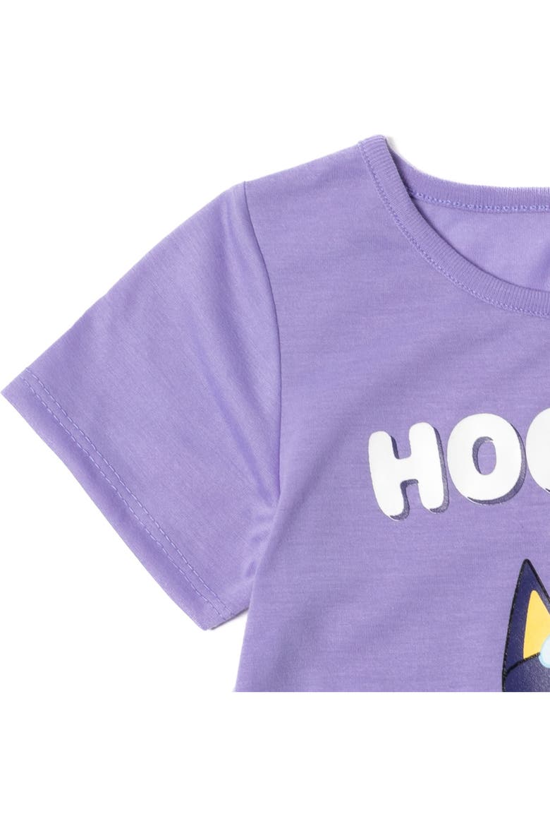 Glitter T-Shirt, Alternate, color, Bluey Purple