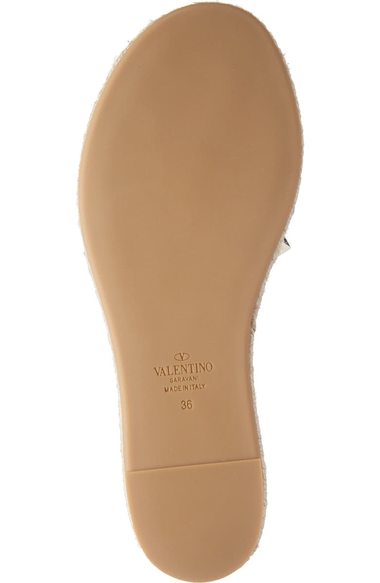Valentino Garavani Rockstud Espadrille Slide, Alternate, color,