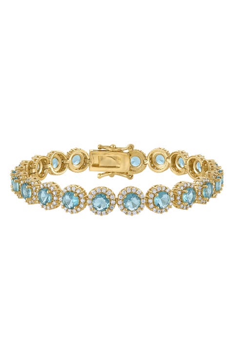 Halo Tennis Bracelet