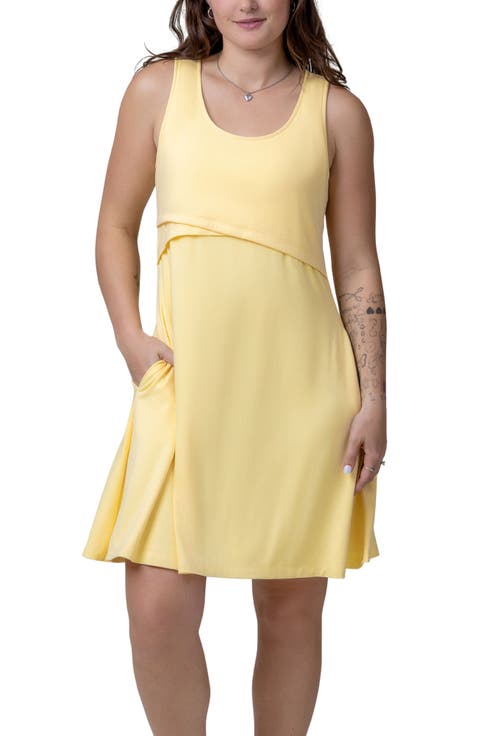 Penelope Crossover Nursing Dress