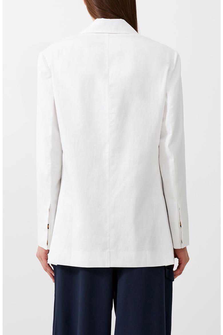 Alania Blazer, Alternate, color, SUMMER WHITE
