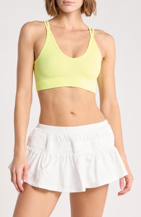Free Throw Ribbed Sports Bra
