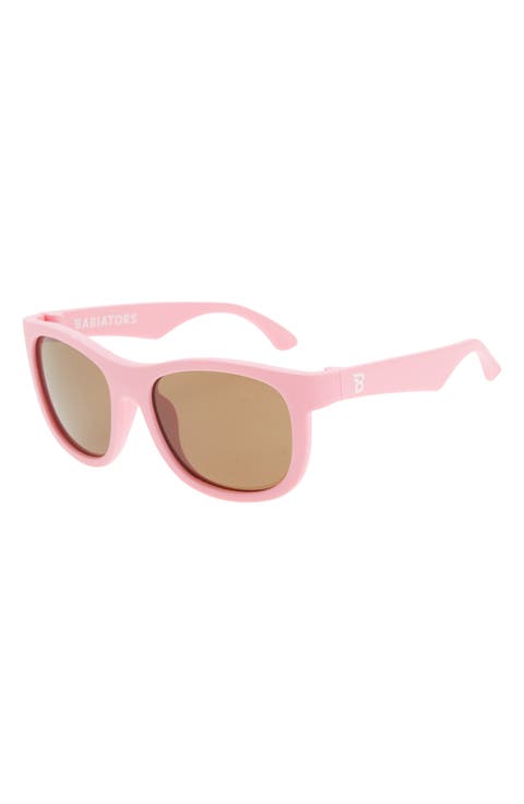 Kids' Candy Pink Navigator Sunglasses