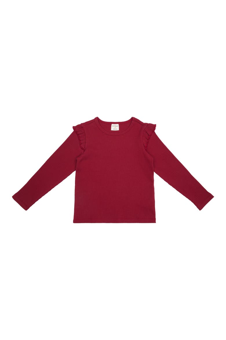 Kids' 3-Pack Rib Long Sleeve Shirt Set, Alternate, color, FLORAL