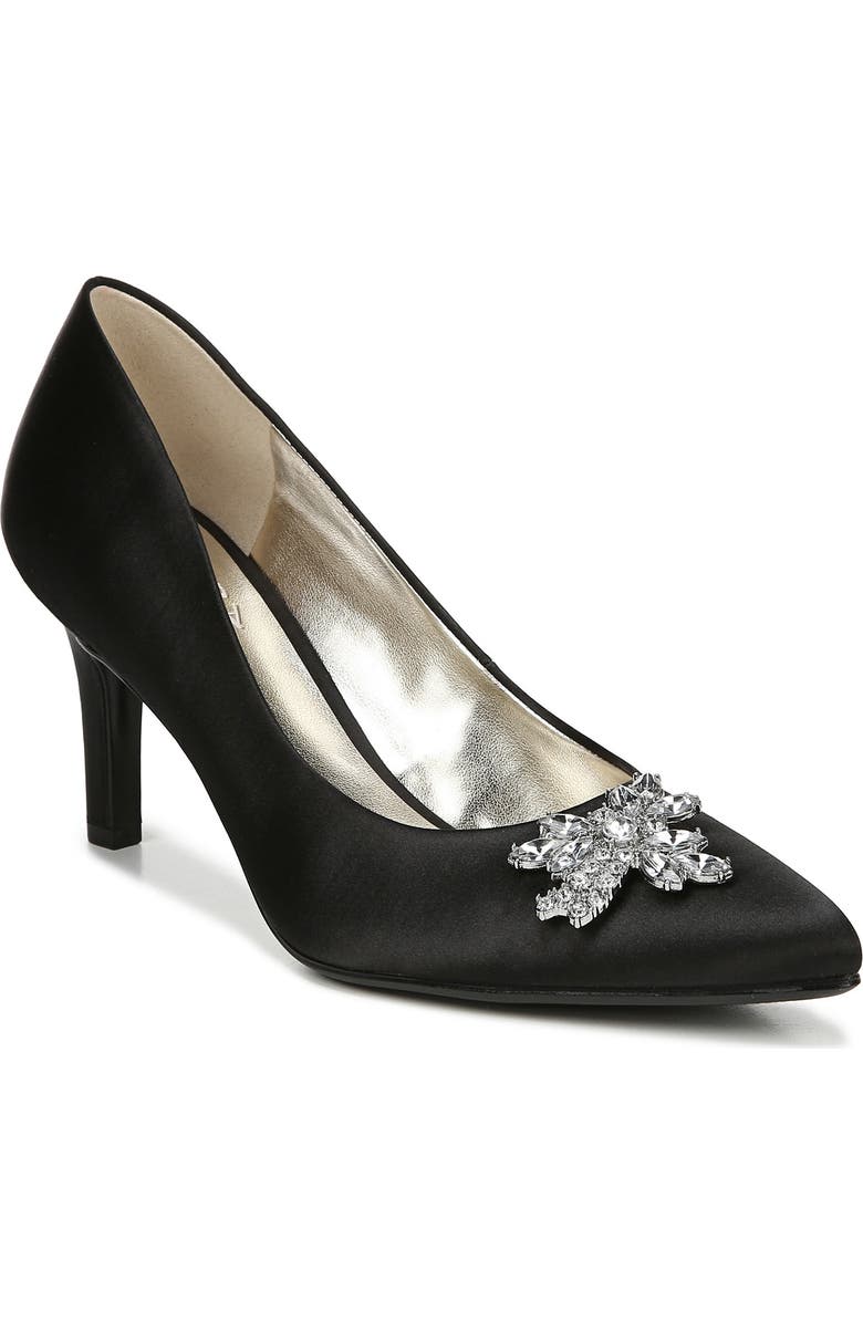 Naturalizer Natalie Embellished Pointy Toe Pump, Main, color,