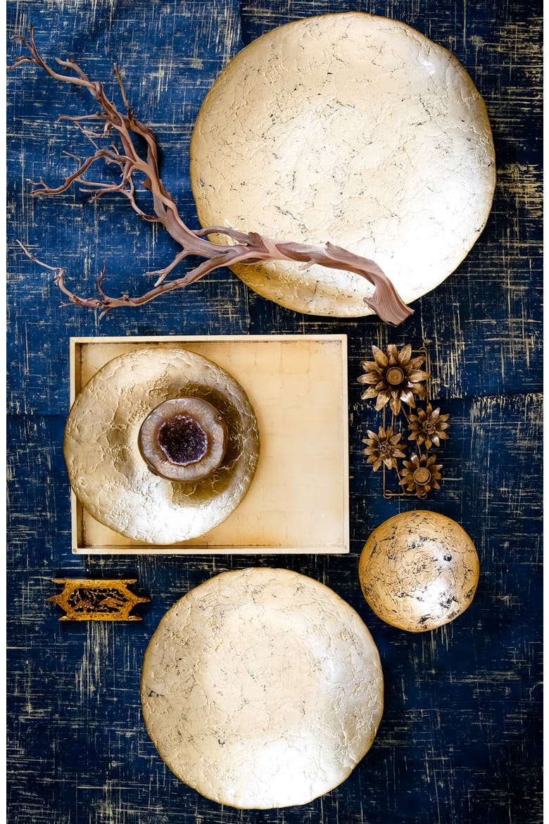 Moon Glass Bowl, Alternate, color, GOLD