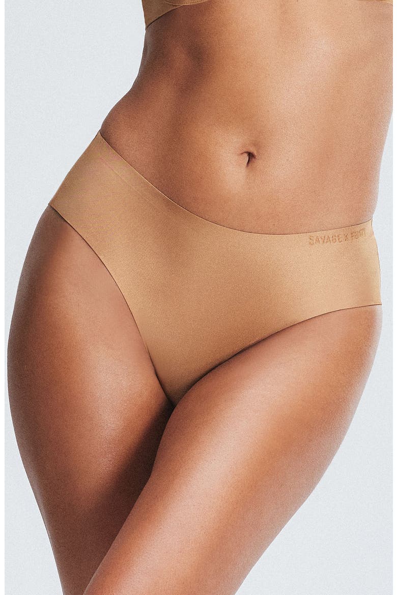 Microfiber No-Show Hipster Briefs, Main, color, SWEET LATTE NUDE