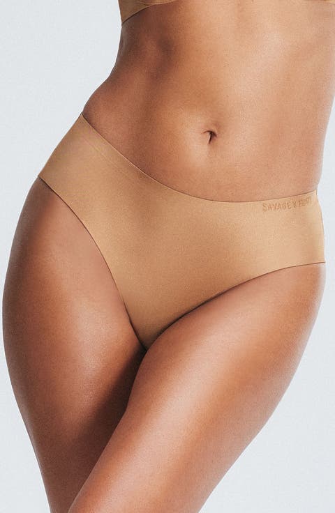 Microfiber No-Show Hipster Briefs (Regular & Plus)