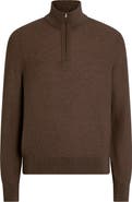 ZEGNA Oasi Cashmere Jacquard Quarter Zip Sweater