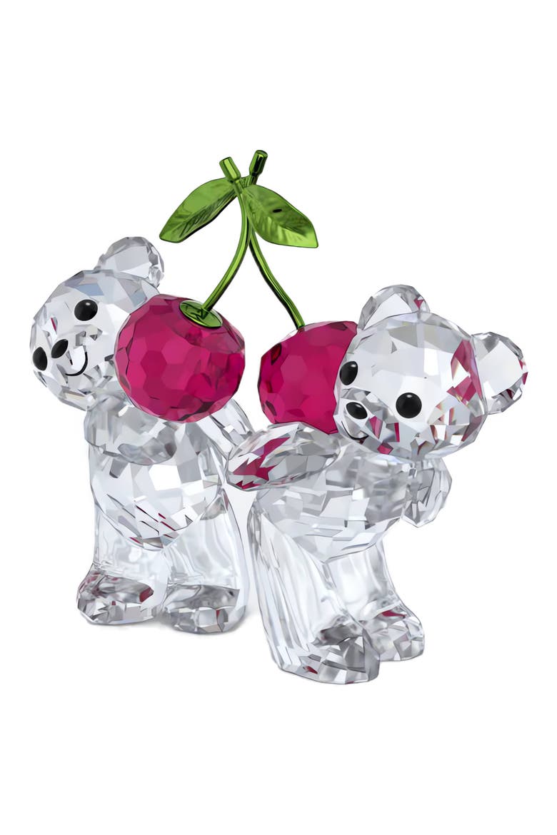 Kris Bear Always Together Crystal Figurine, Alternate, color, MULTI