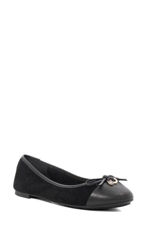 Harpington Cap Toe Ballet Flat