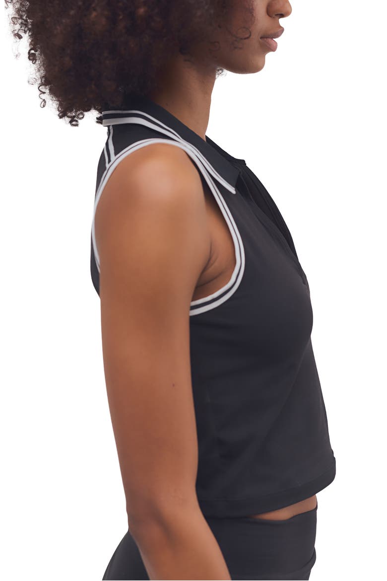 FP Movement Forehand Polo, Alternate, color, BLACK