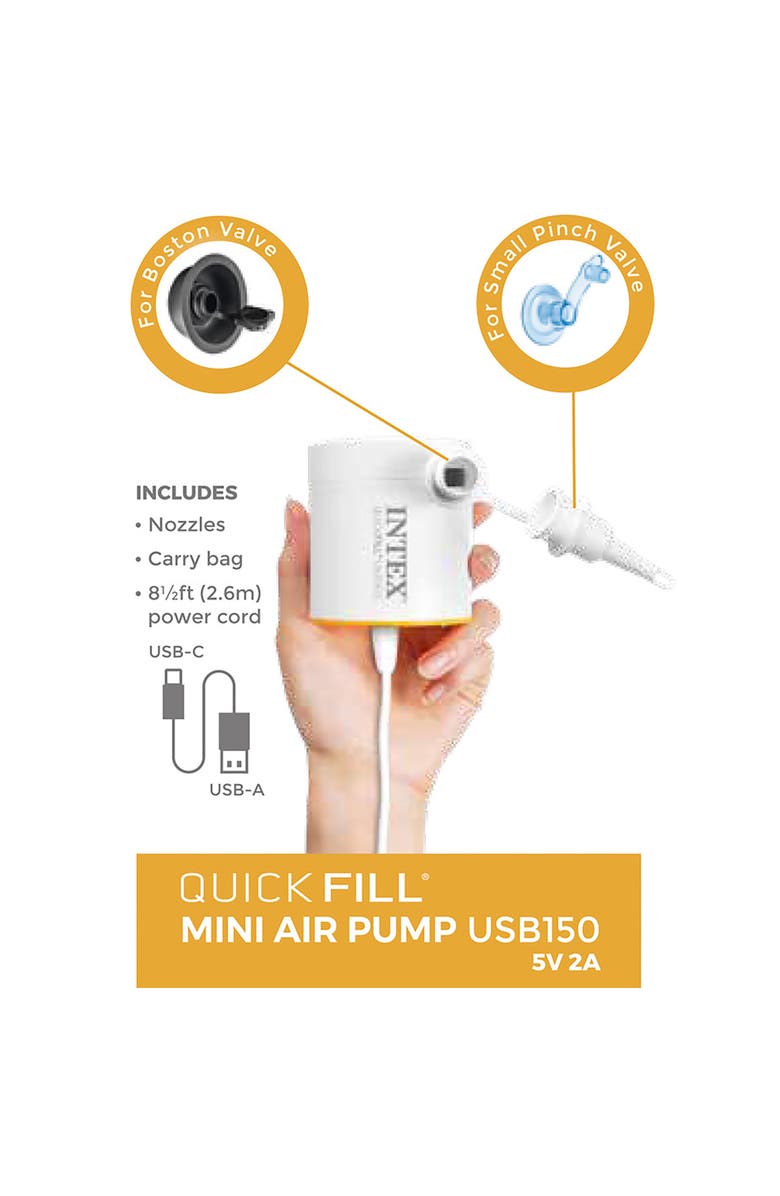 Intex Electric Air Pump Usb150, Alternate, color, Multicolored