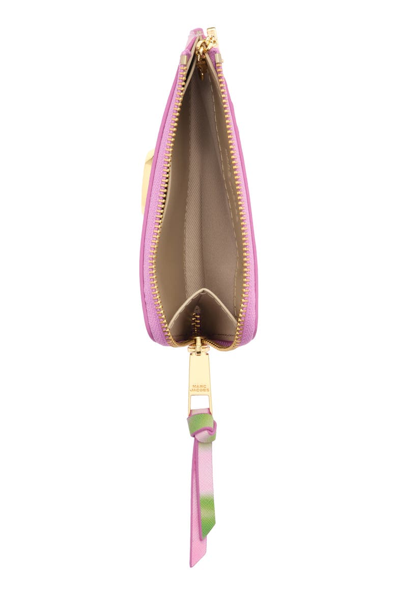 The Top Zip Multi Wallet, Alternate, color, RIBBON PINK MULTI
