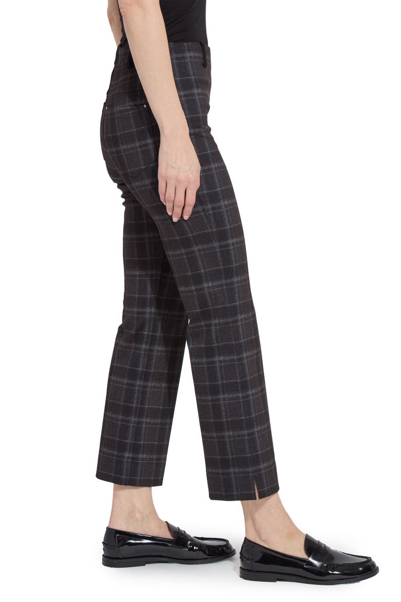 Plaid Baby Boot Ankle Pants, Alternate, color, BRISTOL PLAID