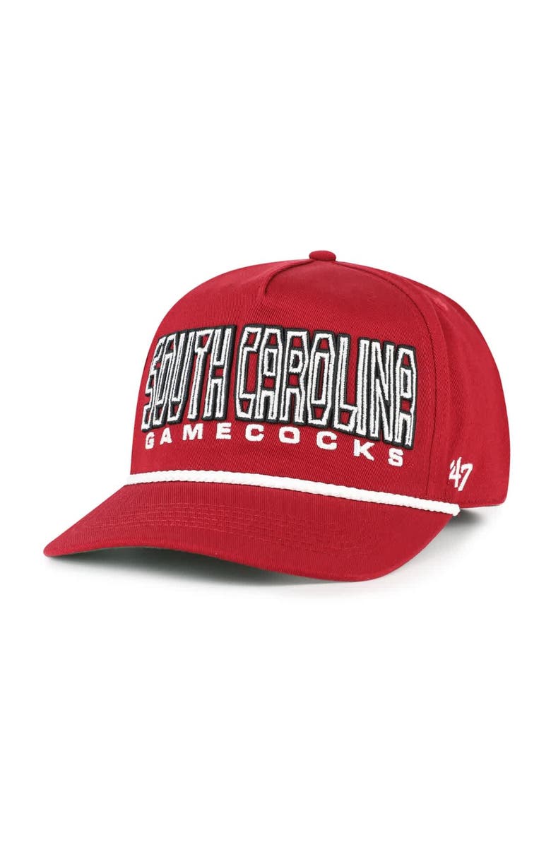 '47 Youth '47 Garnet South Carolina Gamecocks Byline Hitch Adjustable Hat, Alternate, color, Garnet