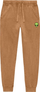Dalix Mens Alien Midweight Fleece Washed Jogger Pant