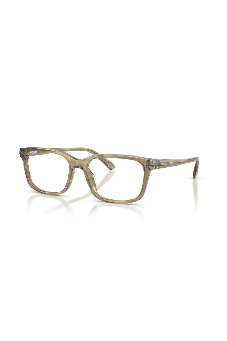 54mm Square optical glasses, Main, color, Green