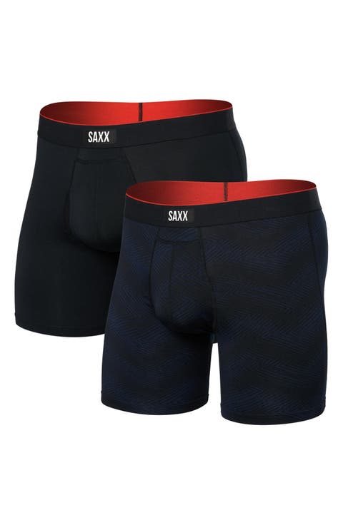 Assorted 2-Pack Multi-Sport Mesh Performance Boxer Briefs