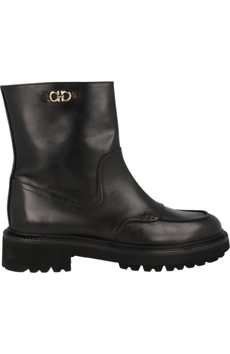 FERRAGAMO Oreste Leather Bootie, Alternate, color,