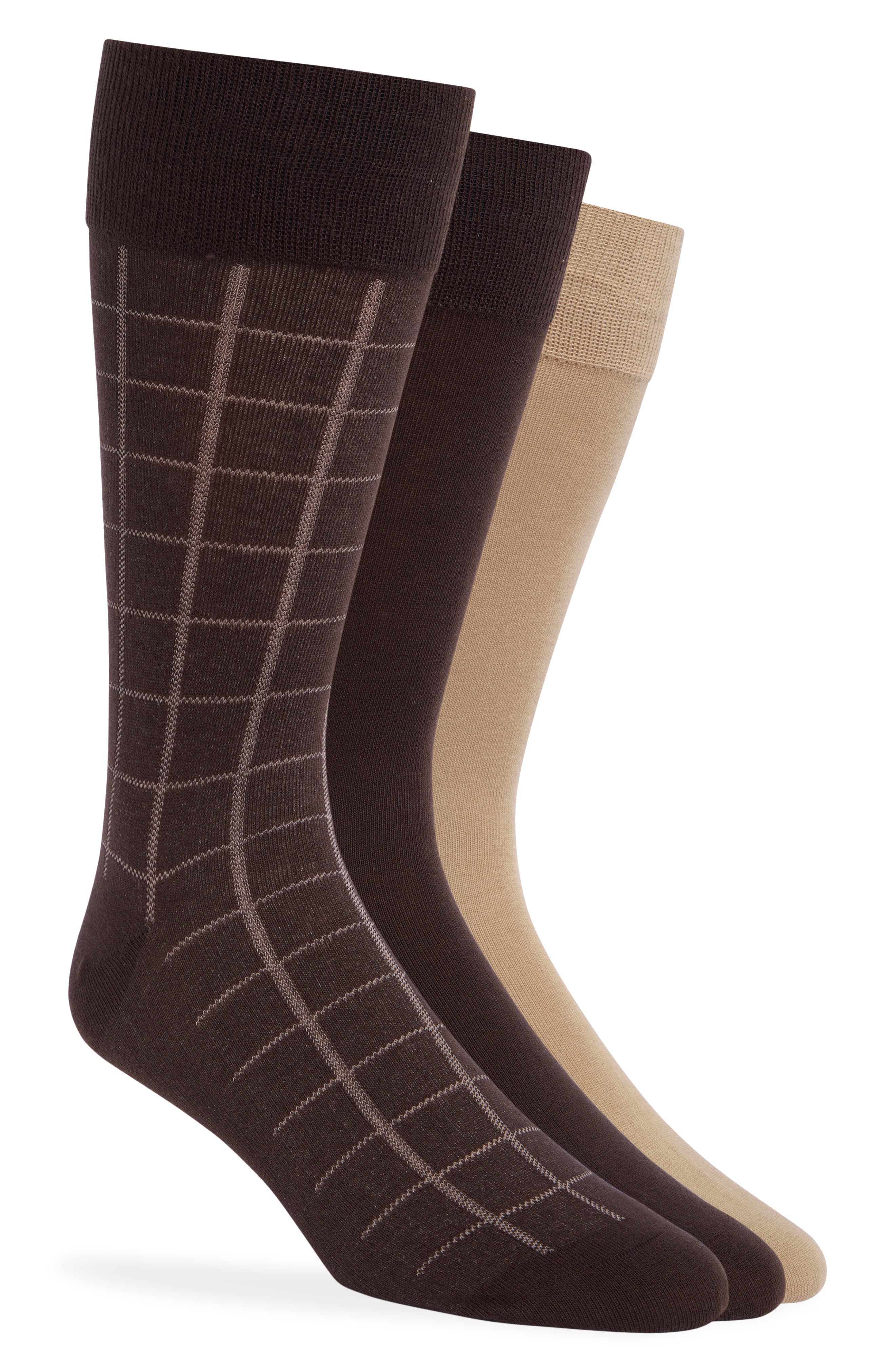 Lorenzo Uomo 3-Pack Dress Socks