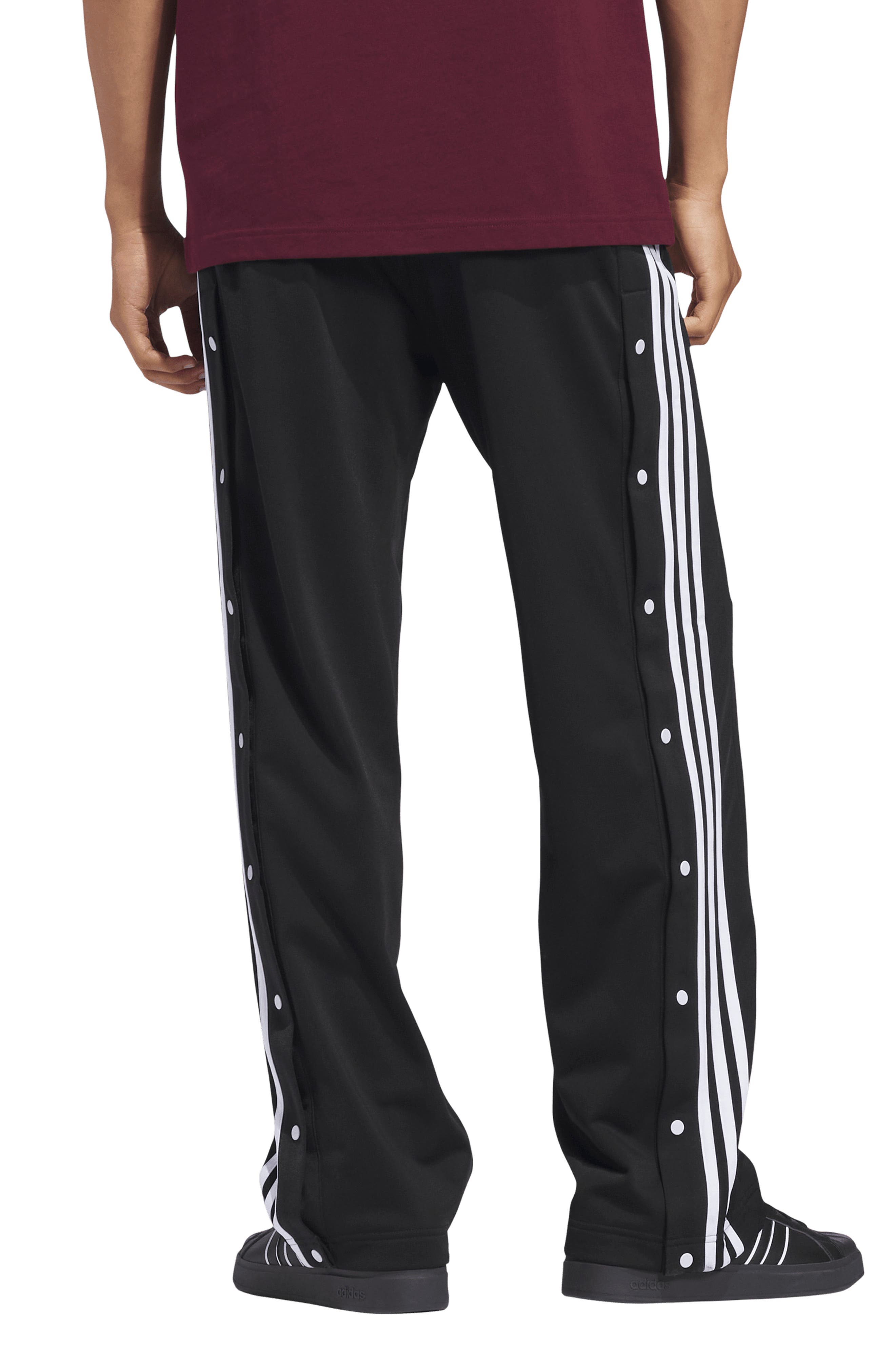 adidas Essentials 3-Stripes Snap Track Pants (Men) | Nordstromrack