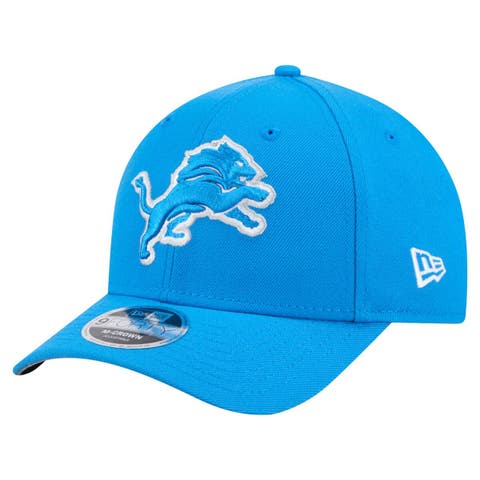 Men's New Era  Blue Detroit Lions Team Collection 9FORTY M-Crown Adjustable Hat
