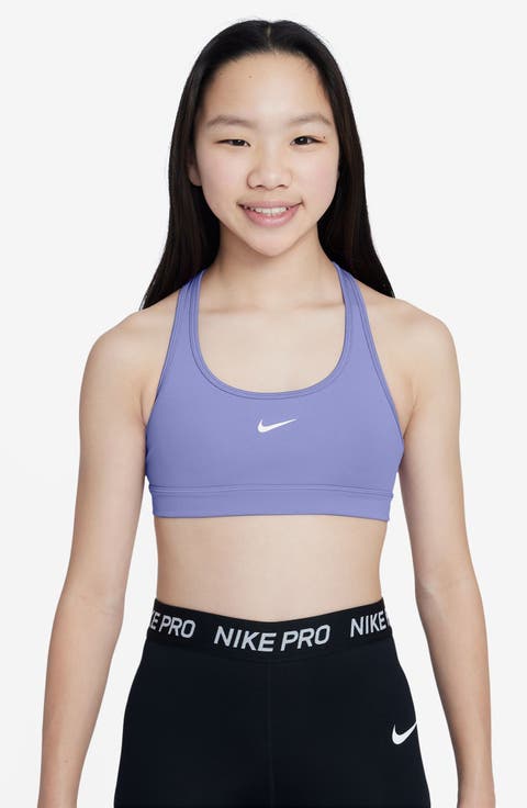 Kids' Dri-FIT Racerback Sports Bra (Big Kid)