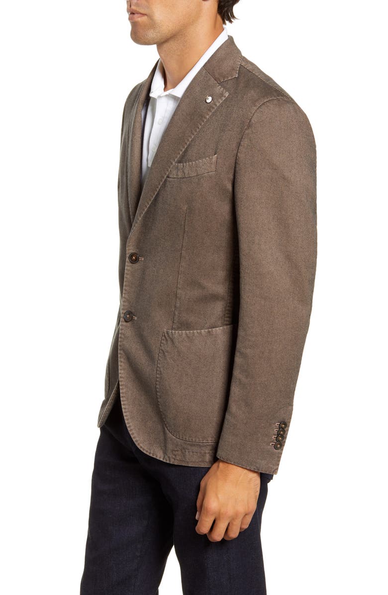 L.B.M. 1911 Trim Fit Twill Cotton Sport Coat, Alternate, color, 