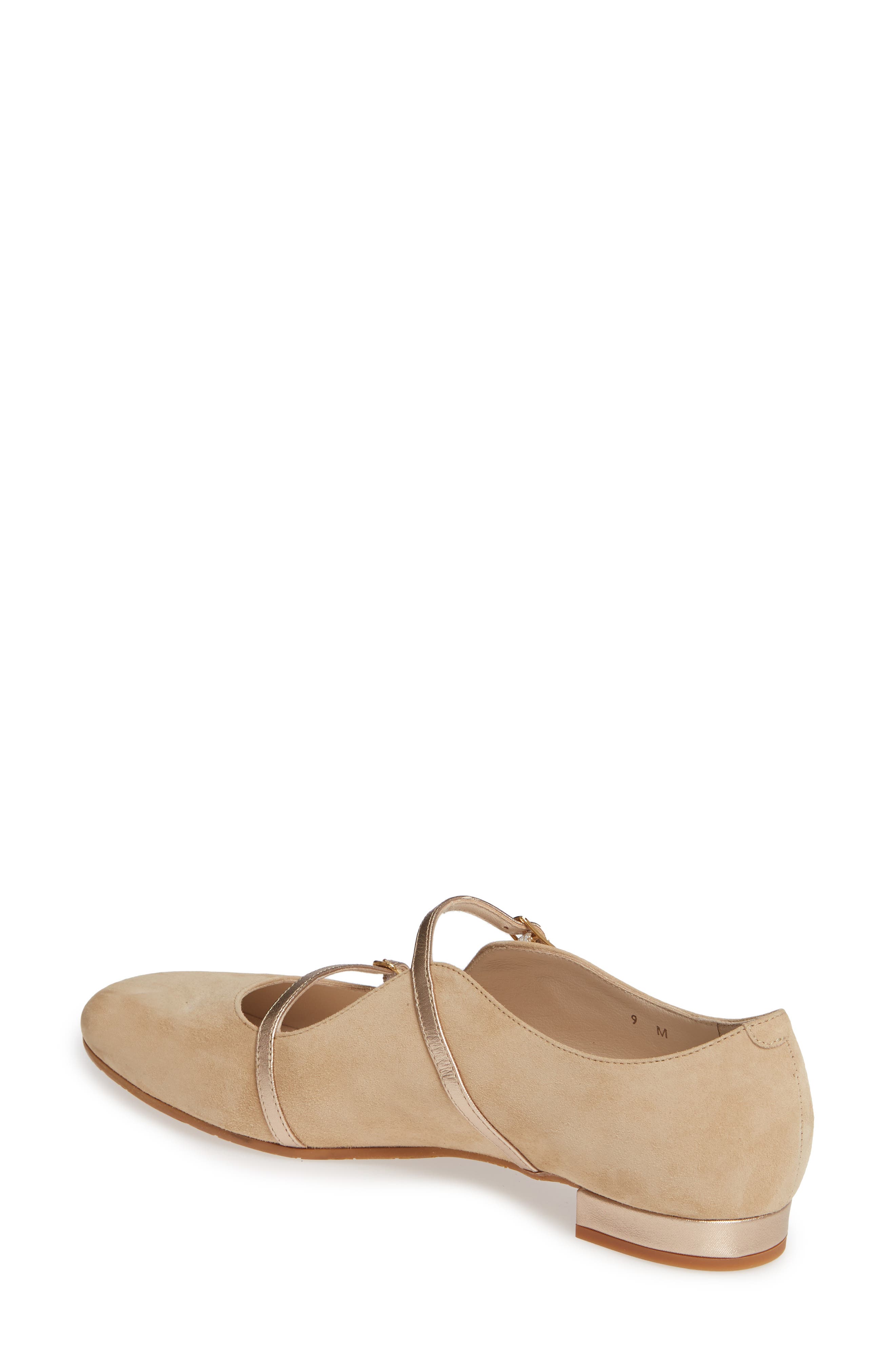 Grado Strappy Mary Jane Flat, Alternate, color, CORDA SUEDE