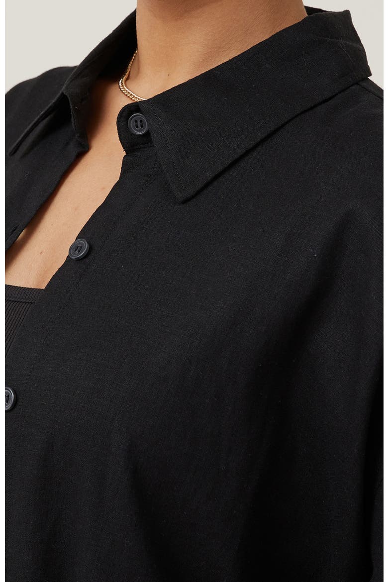 Women's Haven Long Sleeve Shirt, Alternate, color, BLACK