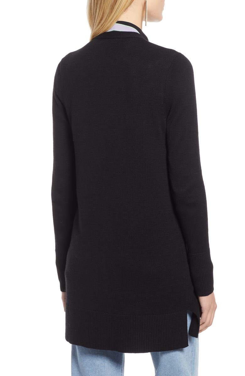Halogen<sup>®</sup> Long Cardigan, Alternate, color, 