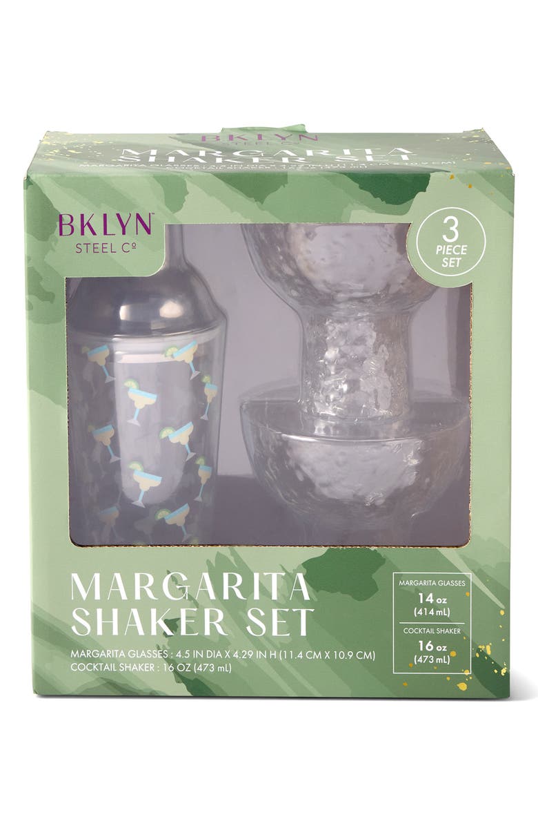 Brooklyn Steel Co. Margarita Shaker Set, Alternate, color, Silver