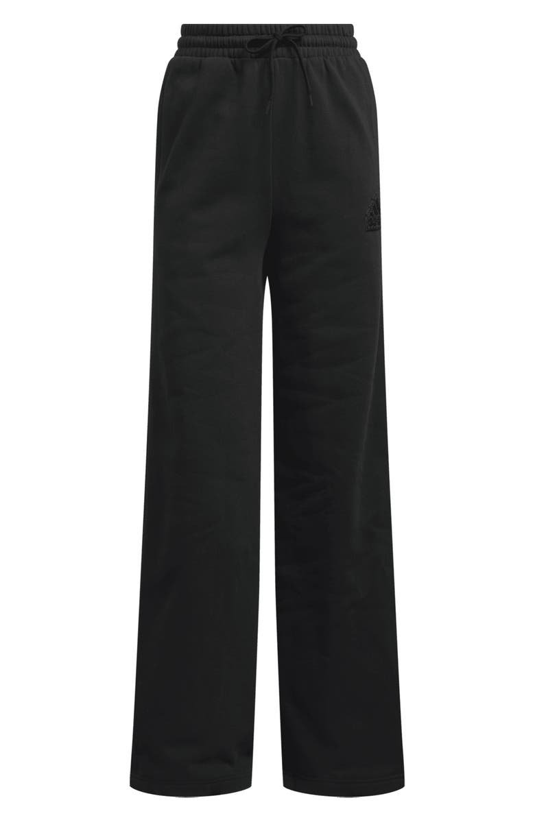 adidas Coze 3-Stripes Wide Leg Sweatpants, Alternate, color, 