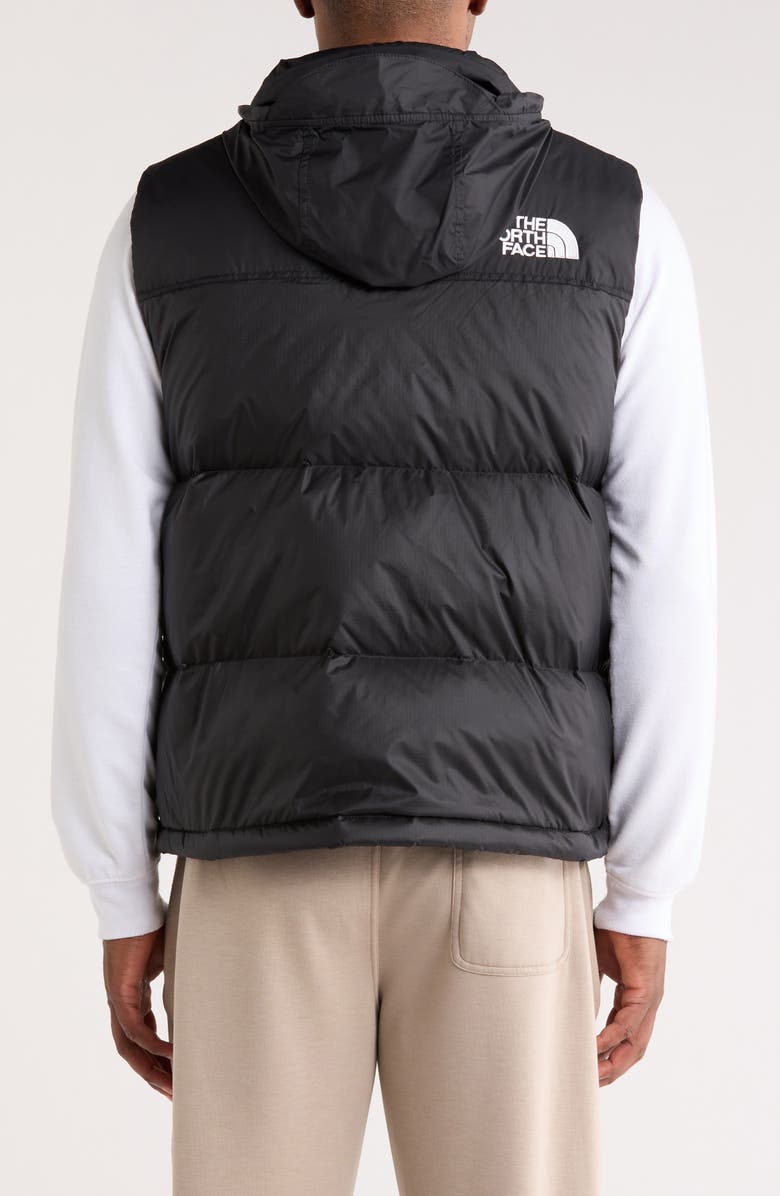 The North Face 1996 Retro Nuptse Water Resistant Down Puffer Vest, Alternate, color, Tnf Black