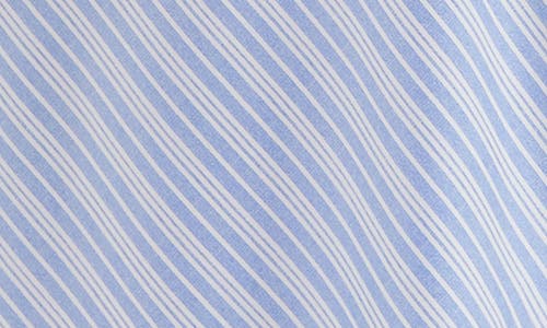 Urban Social Bias Cut Maxi Skirt In Blue/white