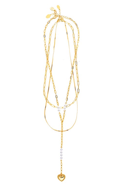 Rivka Friedman Set Of 3 Chain Necklaces In Gold