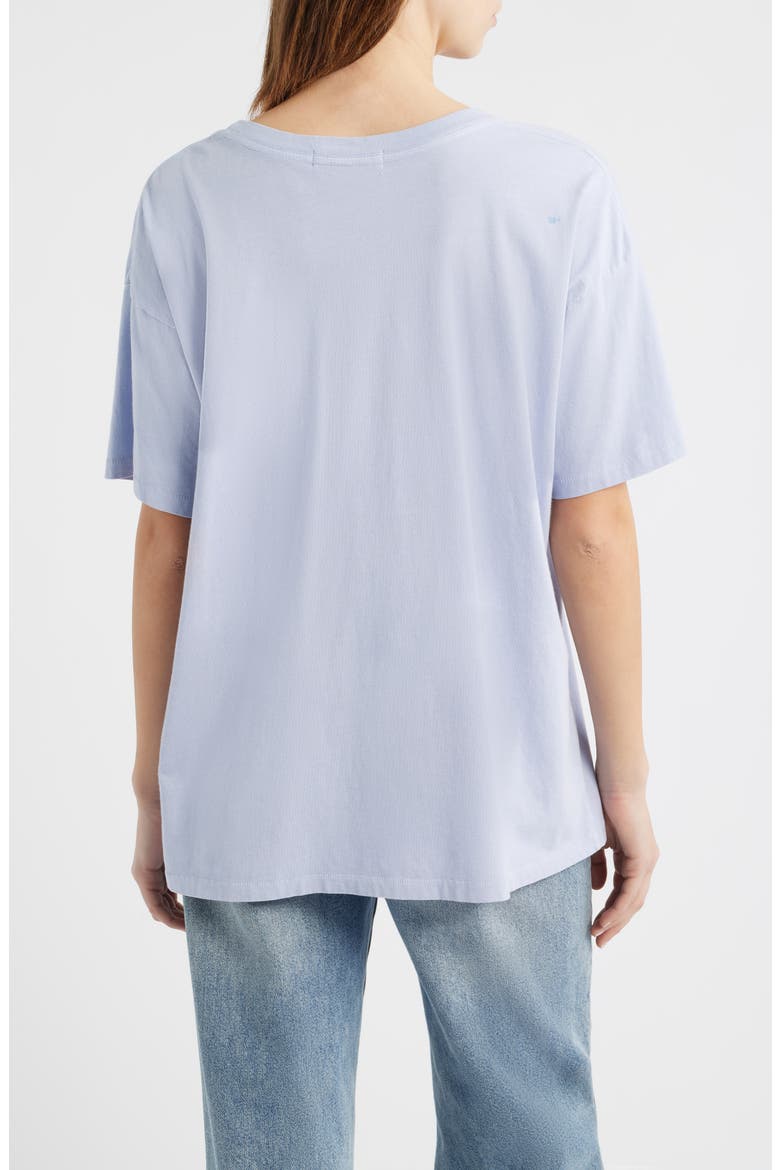 Cards for Dreamers Oversize Cotton Graphic T-Shirt, Alternate, color, LAVENDER SKY