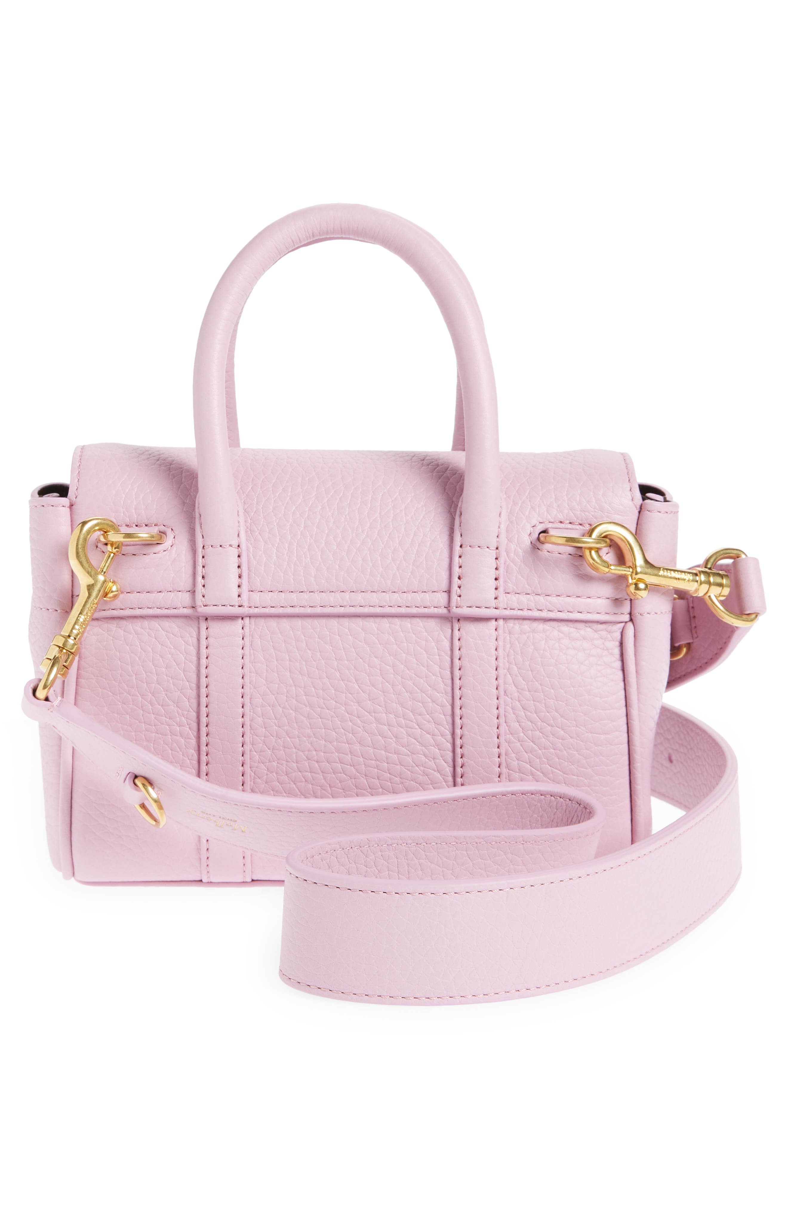 Mulberry Mini Bayswater Leather Tote, Alternate, color, 