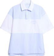 Givenchy Relaxed Fit Oxford Cloth Polo Shirt
