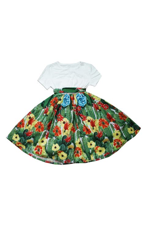 Kids' Floral Print Dress (Toddler, Little Kid & Big Kid)