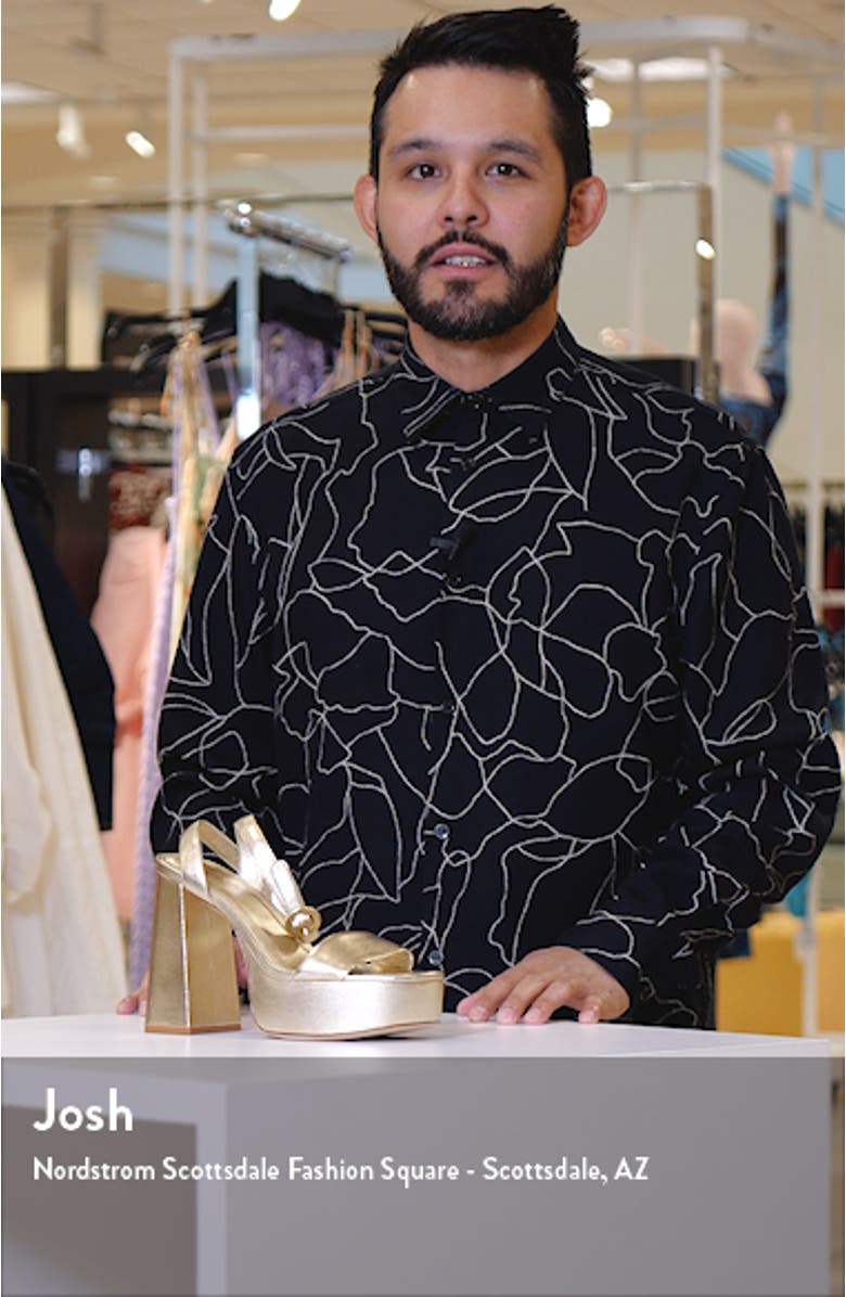 Dolly Ankle Strap Platform Sandal, sales video thumbnail