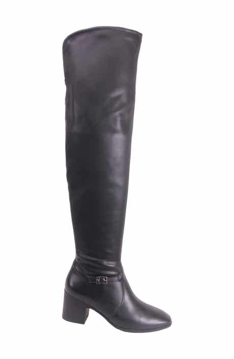 Cory Leather Over the Knee Boot