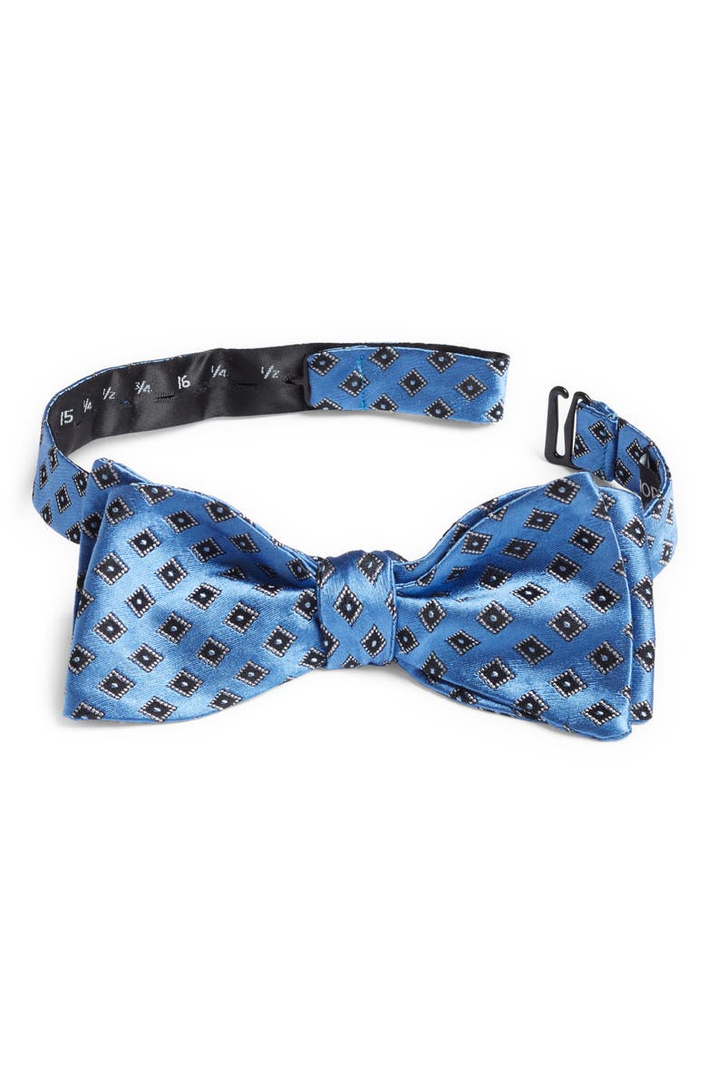 Nordstrom Foulard Silk Bow Tie, Main, color, 